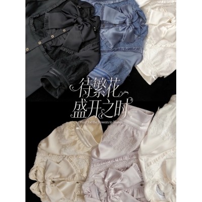 Aurora Borealis Wait For The Flowers To Bloom Blouse(Reservation/5 Colours/Full Payment Without Shipping)